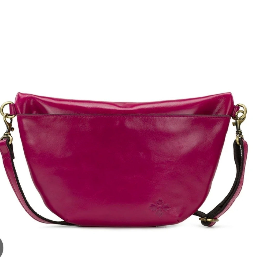 PATRICIA NASH Tinchi Leather Belt/crossbody Bag-Vintage Distressed. Granita.NWT